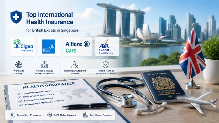 BEST INTERNATIONAL HEALTH INSURANCE FOR UK EXPATS IN SINGAPORE
