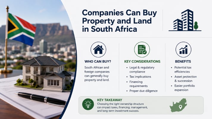 BUYING PROPERTY IN SOUTH AFRICA THROUGH A COMPANY