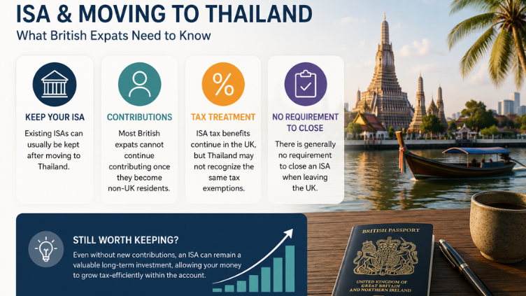 CAN I KEEP MY ISA IF I MOVE TO THAILAND