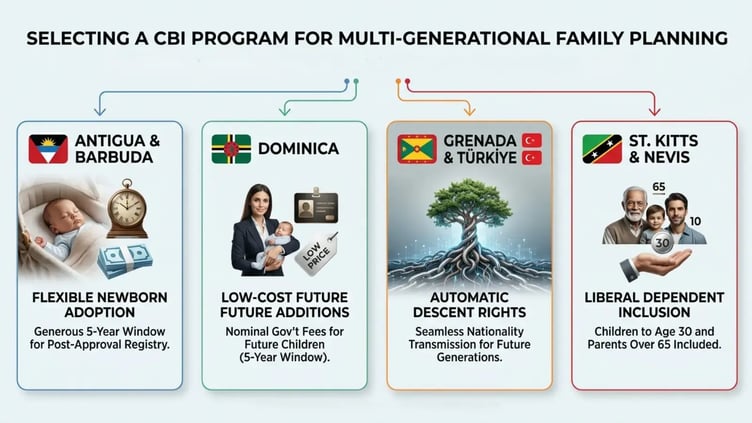 CITIZENSHIP BY INVESTMENT FOR FAMILIES