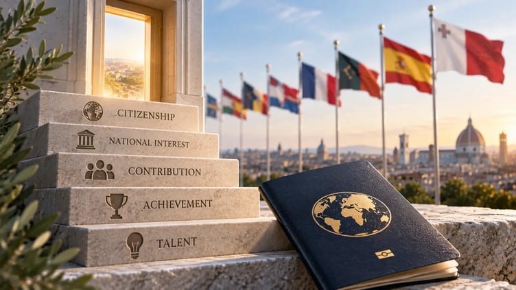 CITIZENSHIP BY MERIT COUNTRIES