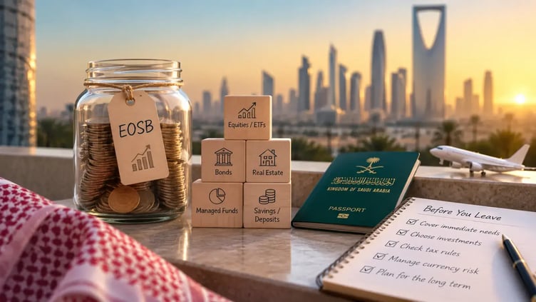 HOW TO INVEST YOUR EOSB BEFORE YOU LEAVE SAUDI ARABIA