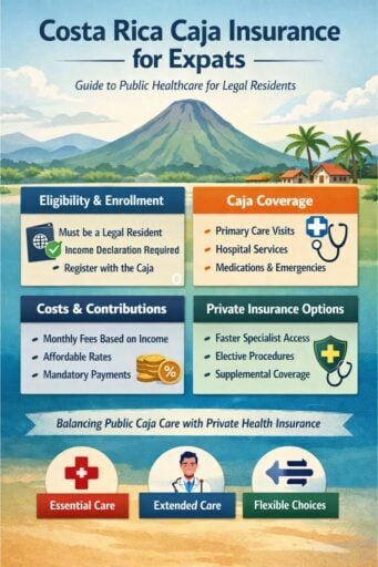 Costa Rica Caja Insurance for Expats