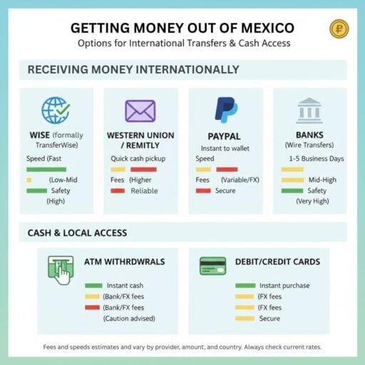 Get  money out of Mexico