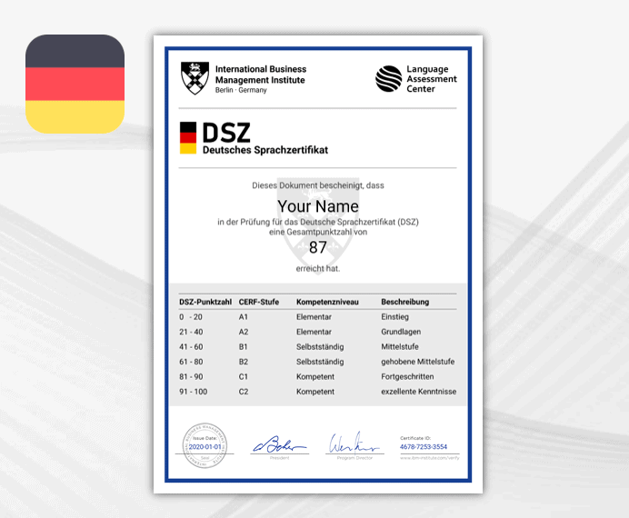 An individual who wants to become a permanent resident&nbsp;in Germany can enroll in an integration course to obtain certification.