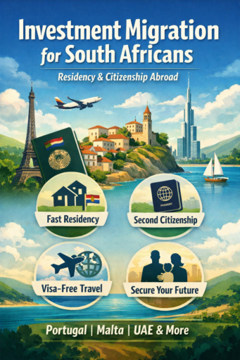 Investment Migration Options for South Africans