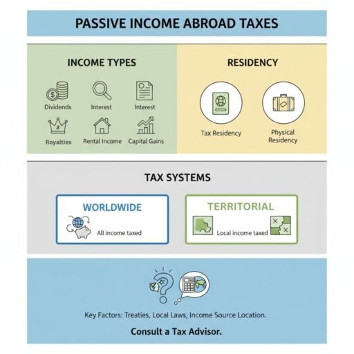 Is Passive Income Taxed If You Live Abroad?
