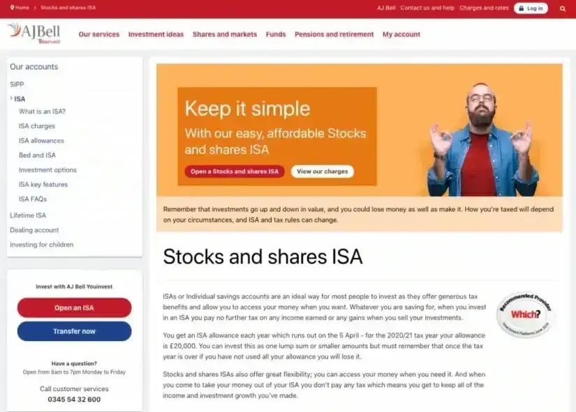 AJ Bell Youinvest Trading Platform Review
