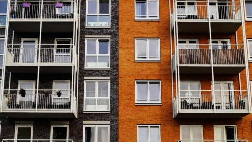 exterior of an apartment building