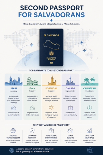 SECOND PASSPORT FOR SALVADORANS