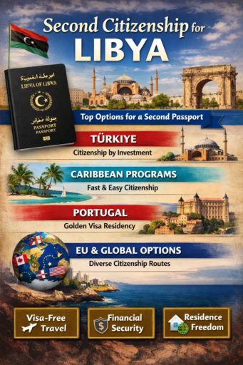 SECOND PASSPORT FOR LIBYANS