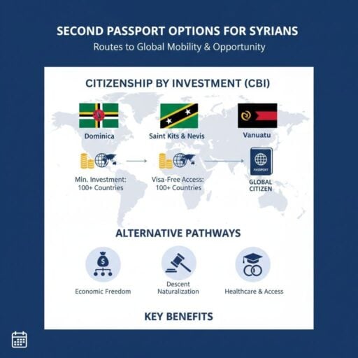 Second Passport Options for Syrians