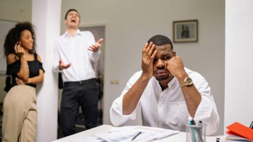 a guy worried about student loans