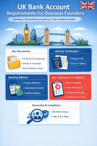 UK Bank Account Requirements for Overseas Founders 