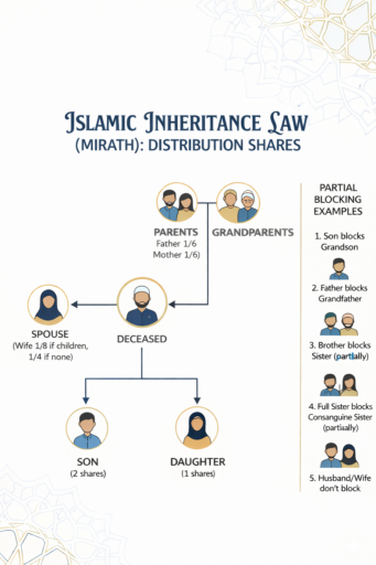 Inheritance Law in Islam explained