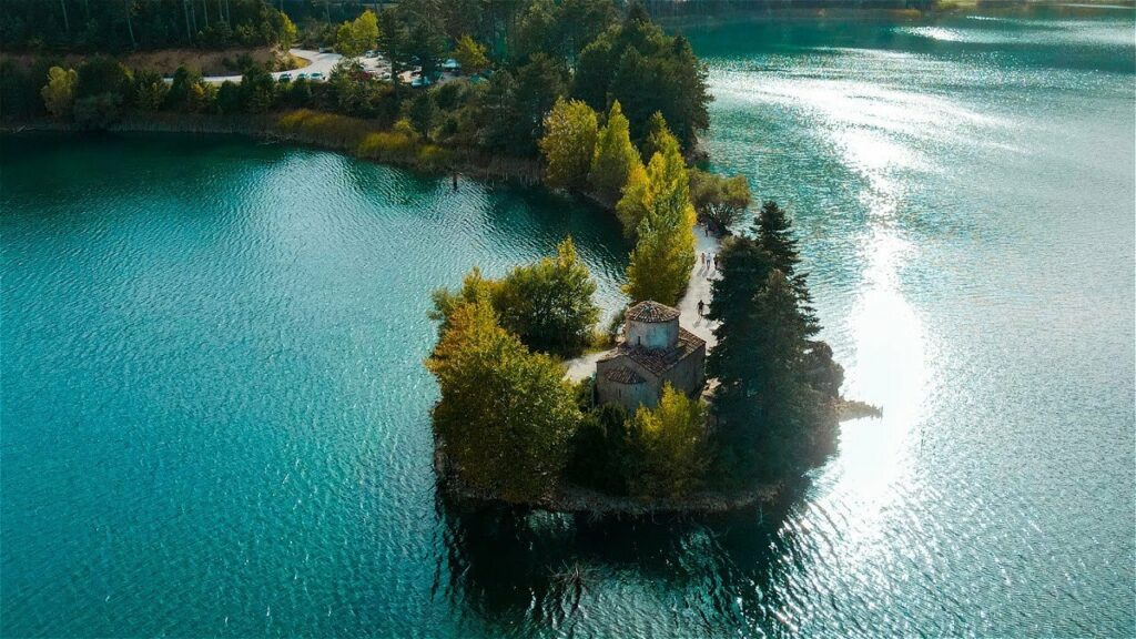 retiring in greece lake doxa
