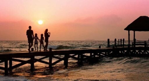 an expat family