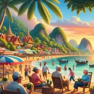Thailand is an ideal choice for retirees who desire a mix of unique culture, pleasant weather, and affordable living.