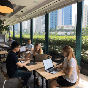 working in the Philippines