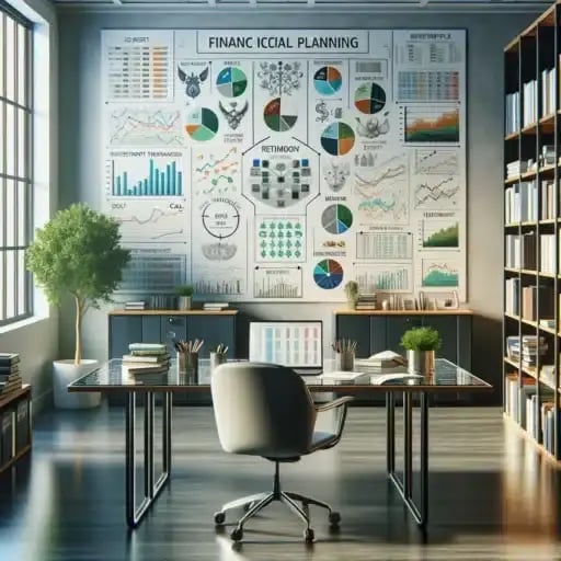 Financial planning involves establishing financial objectives and devising a plan to attain them.