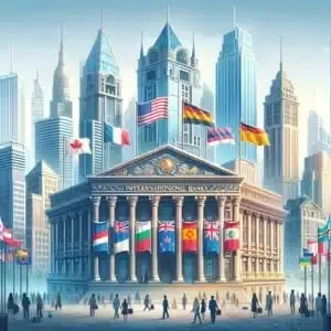 International banks operate in multiple countries, offering various banking services beyond their home country's borders.