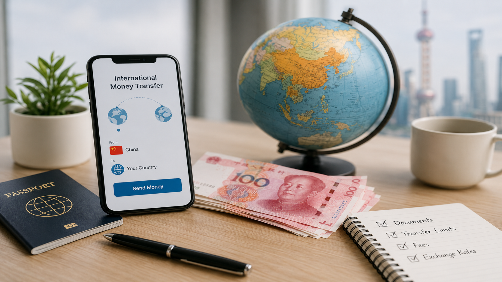how to get money out of china