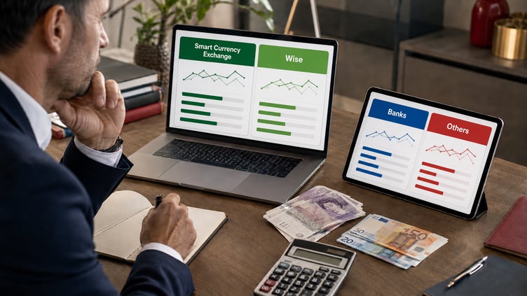how to get the best exchange rates when moving money from the UK and Spain-1
