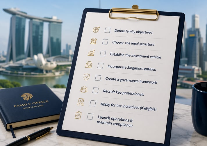 how to start a single family office singapore