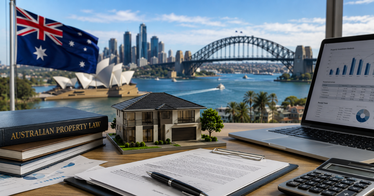 BUYING PROPERTY AND LAND IN AUSTRALIA