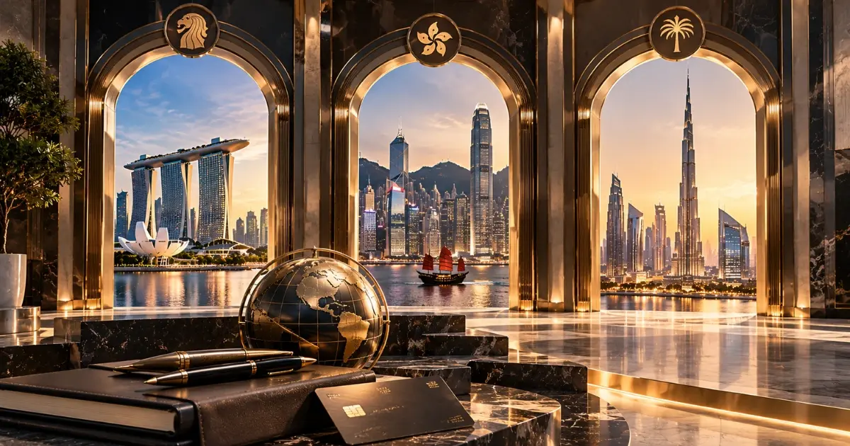 PRIVATE BANKS FOR EXPATS IN SINGAPORE VS HONG KONG VS DUBAI