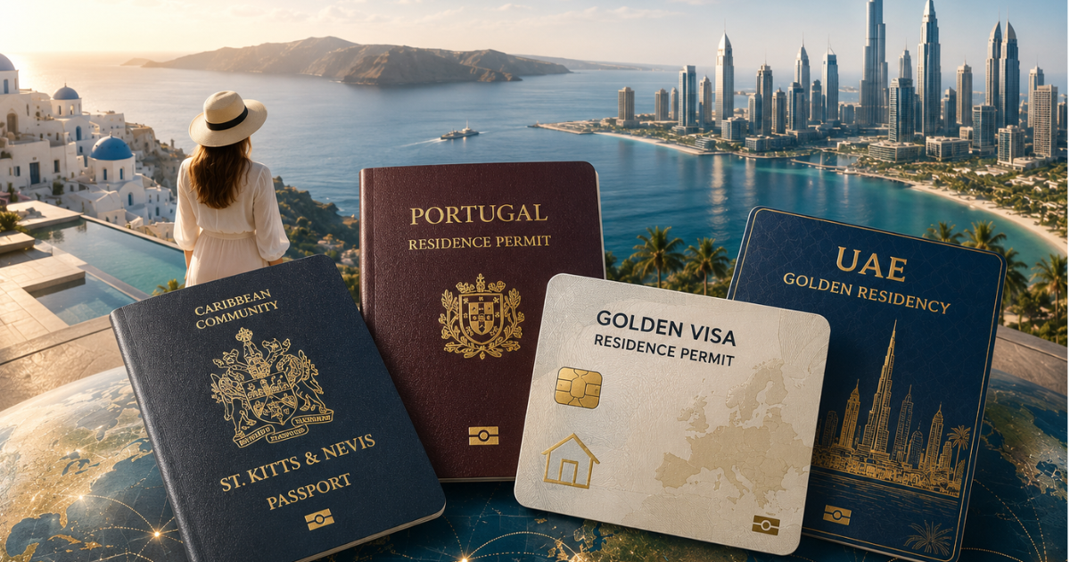 TOP 7 RESIDENCY AND CITIZENSHIP PROGRAMS FOR EXPATS