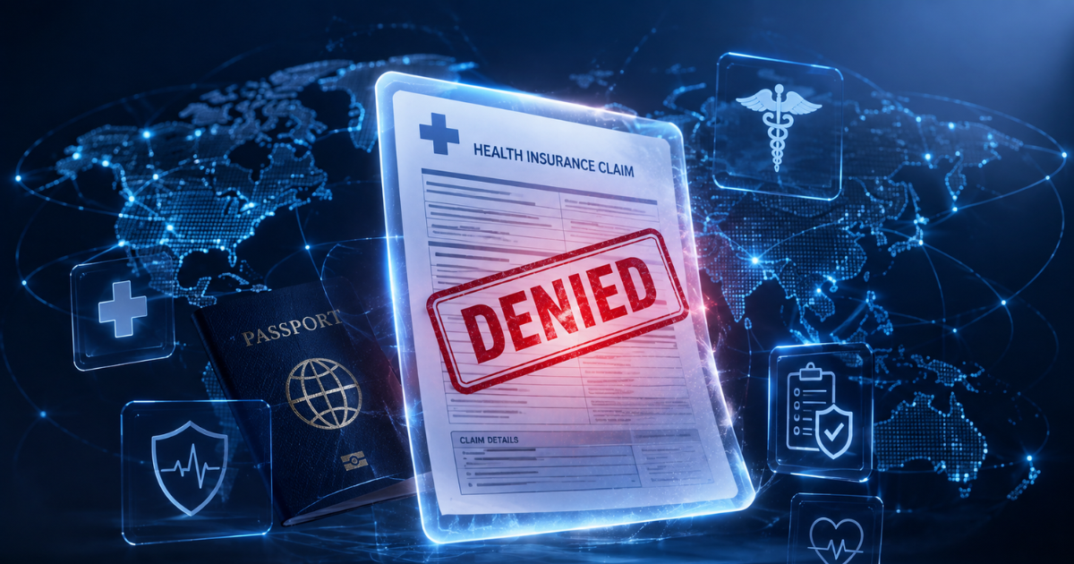 WHAT TO DO IF YOUR INTERNATIONAL HEALTH INSURANCE IS REJECTED