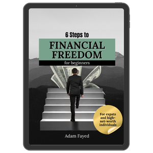 6 Steps to Financial Freedom for beginners - book cover