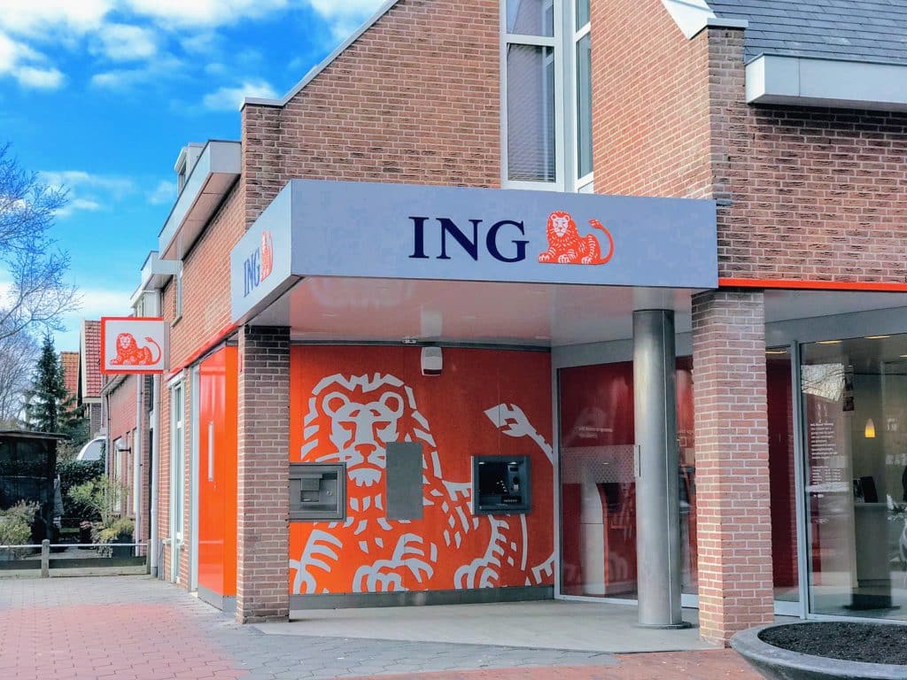 ING Bank Branch in Belgium