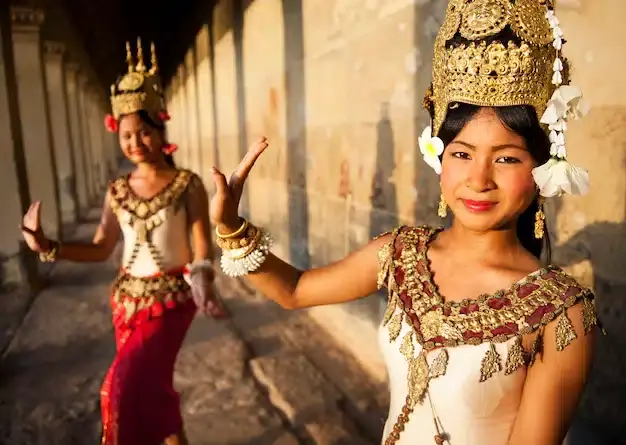 traditional aspara dancers siem reap cambodia 53876 83646