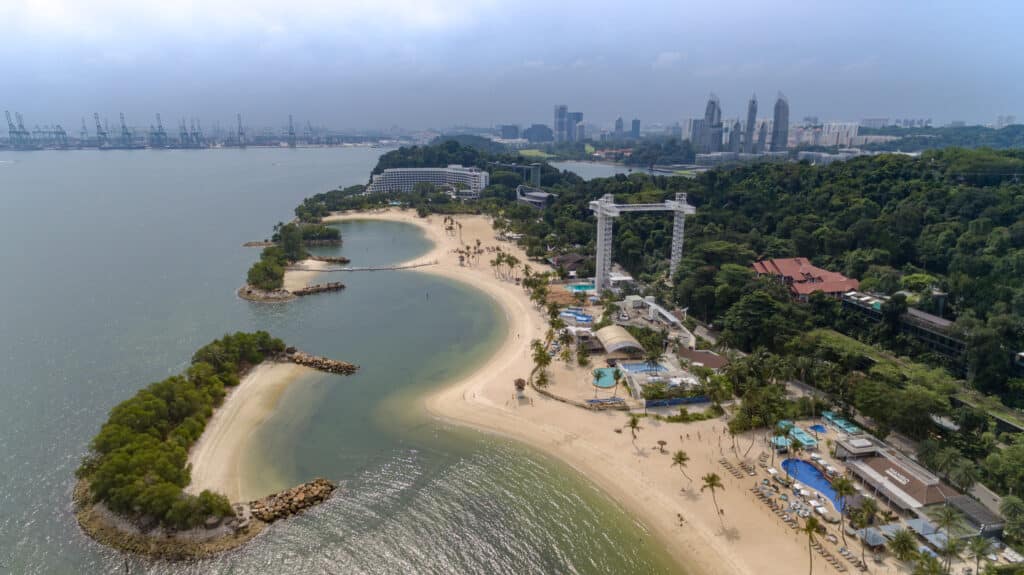 Siloso Beach Sentosa island Singapore 35950677093