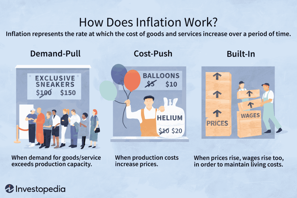 What are the effects of inflation on investments