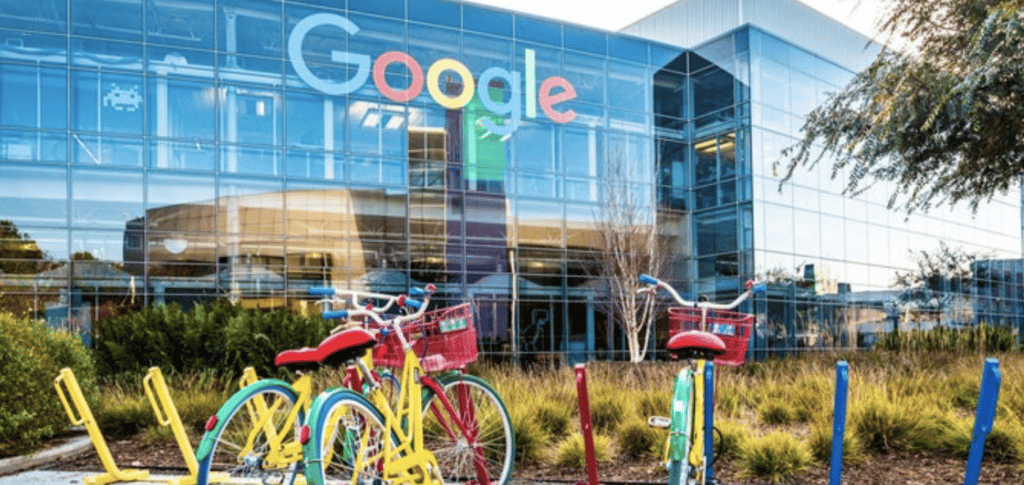 top tech companies to work for google