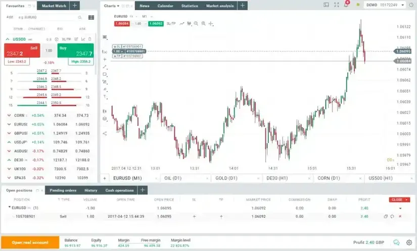 XTB Trading Platform