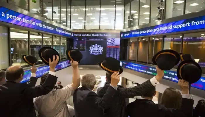 the London stock exchange GettyImages