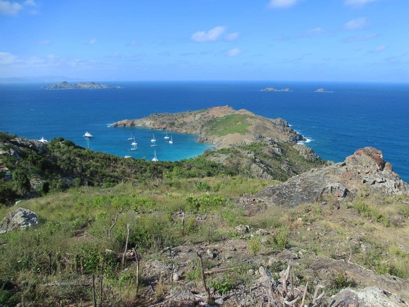 Saint Barthélemy is a beautiful island on the Caribbean Sea