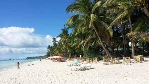 The Philippines' beaches are famous all over the world, attracting many expats to retire there.