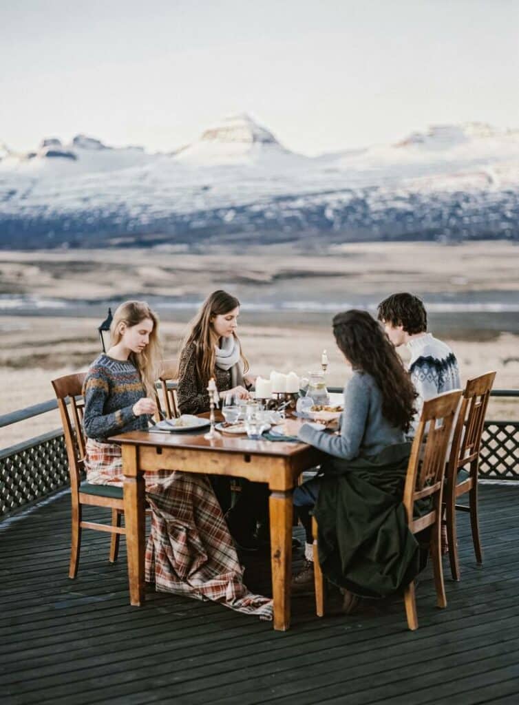 American expats in Iceland should be aware that it is considered impolite to leave food on your plate in the country. Photo by ArtHouse Studio