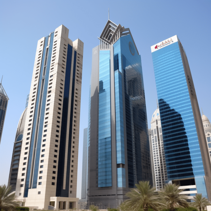 American banks in Dubai