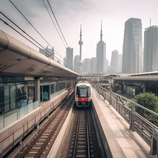 whitephoenix metro in Shanghai with some landmark in the photo 0a4f5986 0557 4446 a69e 16729cd63cd0