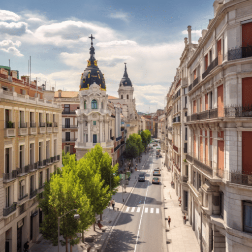 22435 city center of Madrid in Spain. a353b0bf cecc 4345 bfa7 06429aa5108f