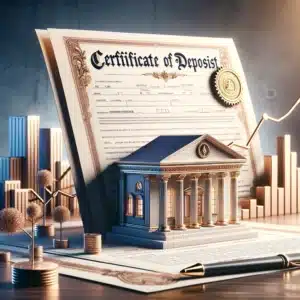 A certificate of deposit is a financial product offered by banks and credit unions that provides an interest rate premium in exchange for the customer agreeing to leave a lump-sum deposit untouched for a predetermined period.