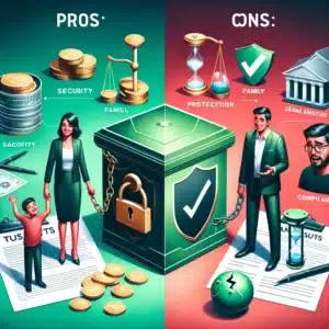 Pros and cons of putting crypto into a trust
