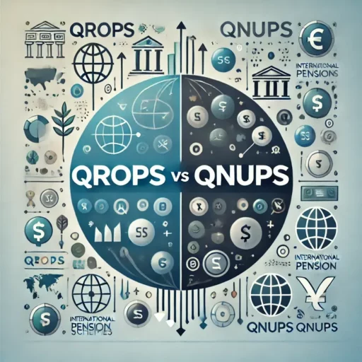 What is the difference between QROPS and QNUPS