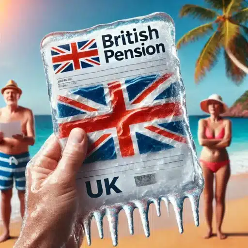 Are UK pensions frozen for expats